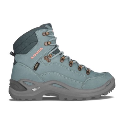 Lowa Renegade GTX Mid WS Dames - Wandelschoenen Blauw / Grijs JQFZSP923